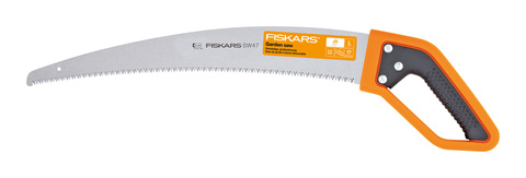Пила садовая Fiskars SW47 большой черный/оранжевый (1028375)