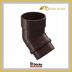 Колено 72гр. Docke LUX Шоколад