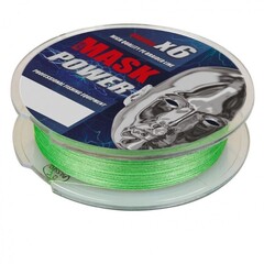 Купить шнур плетеный Akkoi Mask Pover X6 0,14мм 150м Green MP6G/150-0,14