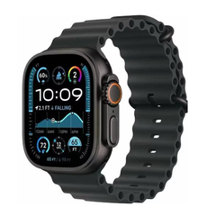 Apple Watch Ultra 2 (2024) 49mm Black Titanium Case with Black Ocean Band