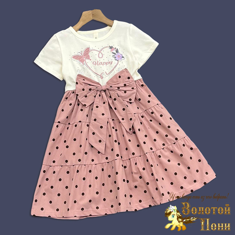 Платье хлопок (3-7) 250411-RW6061
