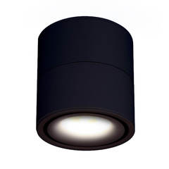 Накладной потолочный светодиодный светильник Elektrostandard DLR031 15W черный матовый