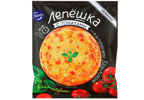 Лепешка "Fazer" с томатами и базиликом, 180г