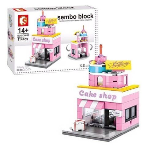 Конструктор Sembo Block Mini World