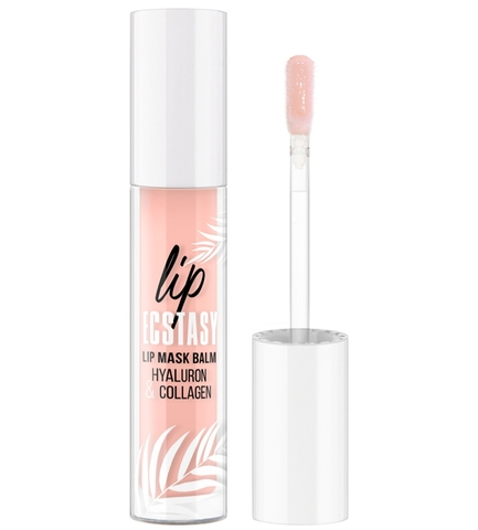 LuxVisage Маска-бальзам для губ LIP ECSTASY hyaluron & collagen тон 602 Peach 3,3г