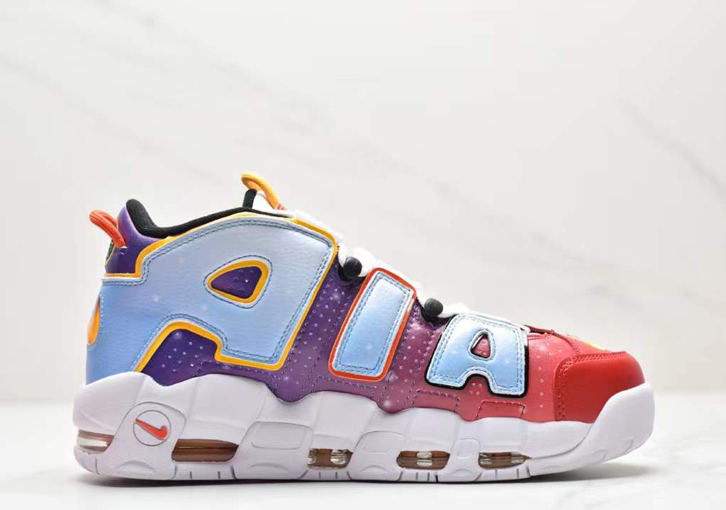 Nike air more uptempo multicolor top