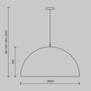 Подвесной светильник Maytoni Dome MOD169PL-05GB1