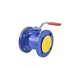 Кран шаровой чугун 565A Ду 40 Ру16 фл рукоятка Тмакс=150 оС Zetkama 565A040C09