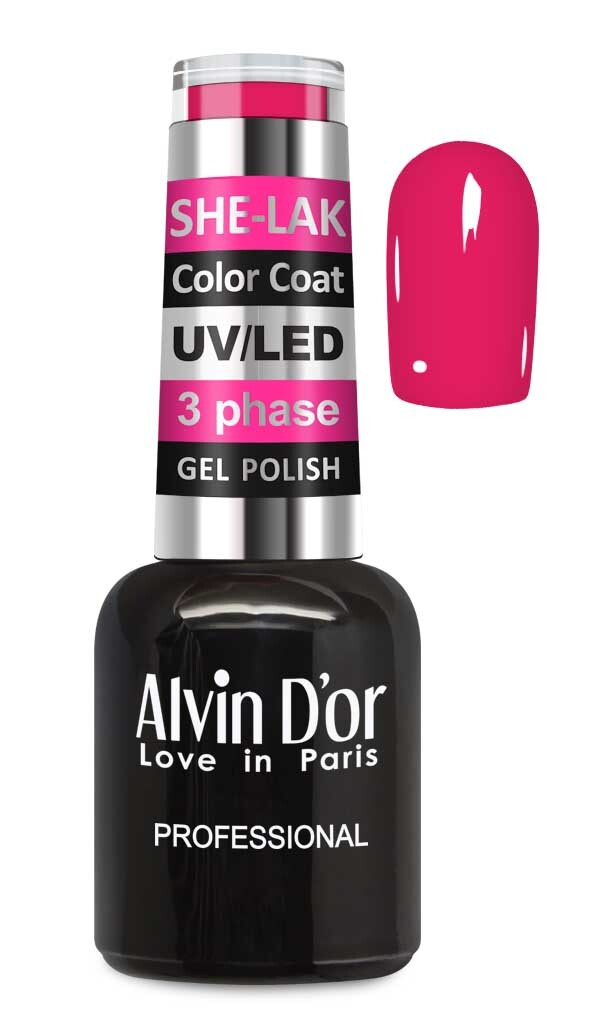 Alvin D`or  ADN-35М Лак SHE-LAK Color Coat  тон  3542   8мл