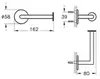 Vitra A4488726 Origin Держатель рулона туалетной бумаги, цвет медный