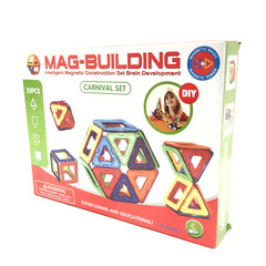 Магнитный конструктор MAG BUILDING, 20 деталей