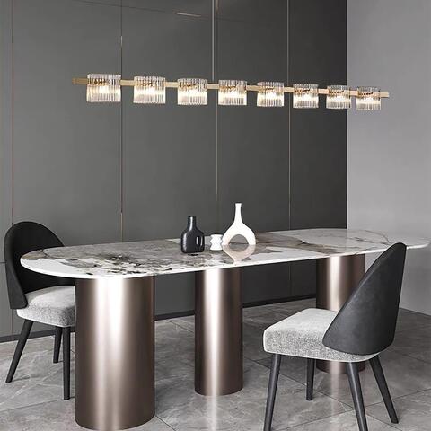 Подвесная светодиодная люстра Favourite Ori 4248-9P