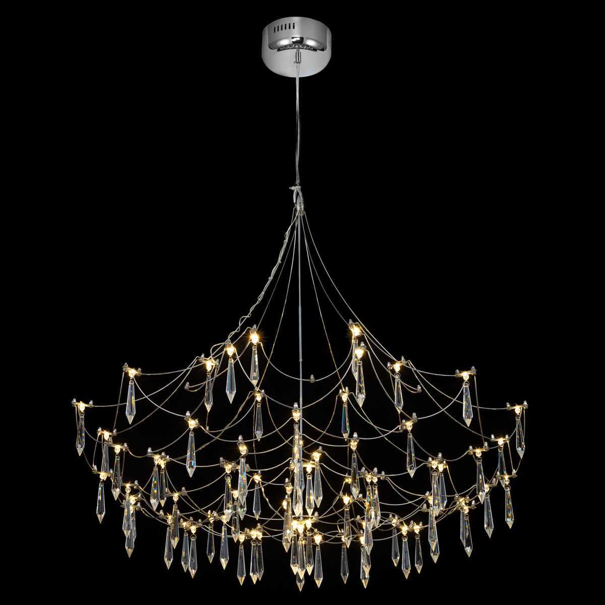 Подвесная светодиодная люстра Citilux Aster CL208020