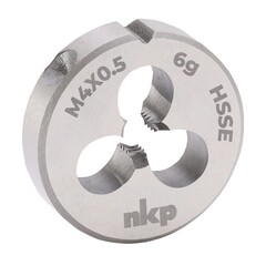 Плашка М 4,0х0,5 DINEN22568 HSSE 6g 20х5мм NKP 290041N