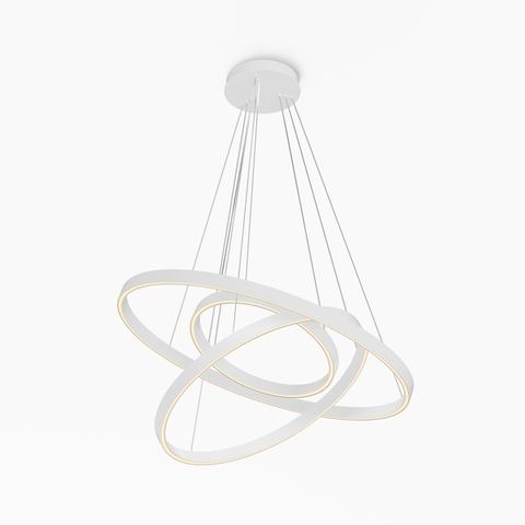 Подвесная светодиодная люстра Maytoni Rim MOD058PL-L100WK