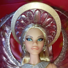 Барби Боб Маки 2022 Праздничный Ангел Золотой