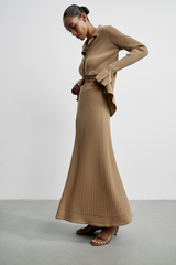 Юбка INEZ, кэмел