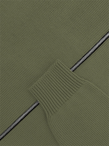 Толстовка на замке из экохлопка