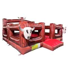 Надувной батут для аттракциона Родео "Ферма 2", 5*5*3 м