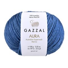 Пряжа Gazzal Aura (167)