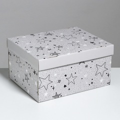 Коробка самосборная одиночная Прямоугольник, 25,6*31*16 см, 