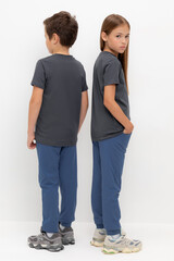 брюки  К 400563-1/синяя волна