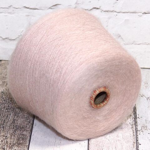 Кидмохер на полиамиде PURA LANA ITALIA / MARZIA 900 бежево-розовый