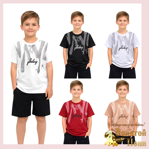 Футболка хлопок м (5-9) 260203-WE239