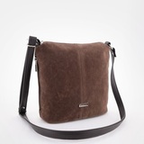 Сумка Саломея 350 эко-замша шоколад