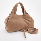 Сумка Саломея 2020 эко-замша песочный