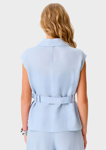 Блуза с поясом BULMER