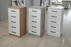 Комод "Мини" с черными ручками