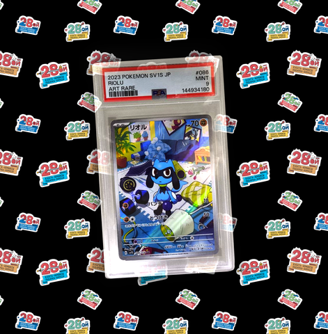 Коллекционная карточка Pokemon (Japan) (PSA 9) Riolu (SV1S-086)
