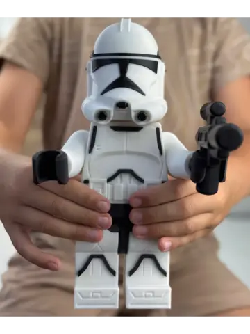 Большая Минифигурка Штурмовик Звездные войны 3D-печать