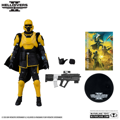 Фигурка T4-40 Золотой Орел из игры Helldivers 2 McFarlane Gaming Edition