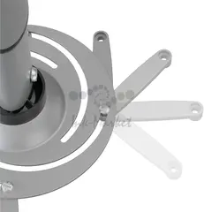 Кронштейн для проектора Cactus CS-VM-PR05M-AL серебристый макс.24кг потолочный поворот и наклон — фото 8