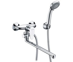 WasserKRAFT Leine 3502L Смеситель для ванны с длинным изливом фото