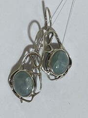 Претти (серьги из серебра)