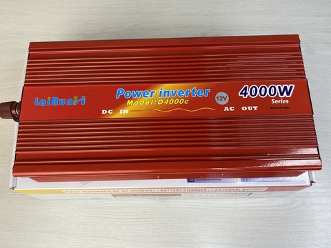 Инвертор 12-220V 4000W