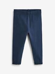 Легинсы с рюшами для девочки Next 568-158, Темно-синий