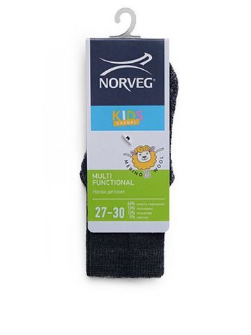 Термоноски Norveg Multifunctional (темно-серые)