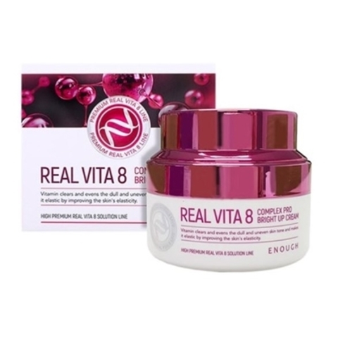 Enough Rv Крем питательный Real Vita 8 Complex Pro Bright up Cream