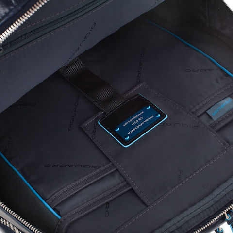 Рюкзак унисекс Piquadro Blue Square CA1813B2/N чёрный натур.кожа
