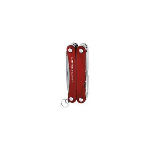 Мультитул-брелок Leatherman Squirt PS4 Red, 9 функций (831227) цвет красный | Multitool-Leatherman.Ru