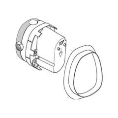 Встраиваемая часть центрального термостата Ideal Standard A2354NU фото