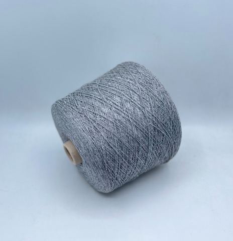 G&G Filati (пр.Италия),art-Ma vie 2/26 1300/100гр, 50%Кашемир, 50%Шелк, цвет-Серый меланж. арт.32316