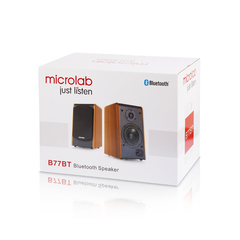 Колонки Microlab B77BT Чёрно-коричневый