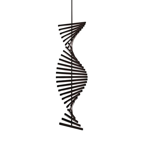 Люстра Rhythm Vertical Black H179