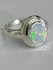 Дикси-опал (кольцо из серебра)