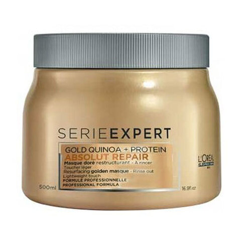 L'Oreal Professionnel Absolut Repair Gold Masque - Крем-маска с золотой текстурой для восстановления поврежденных волос